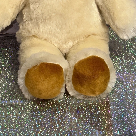 Build-A-Bear BAB Lil Pudding Cub 15" Cream Tan Bear Stuffed Animal Plush - Picture 4 of 9